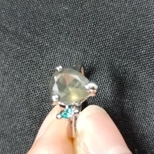 Purple and blue ring size 5 1/2